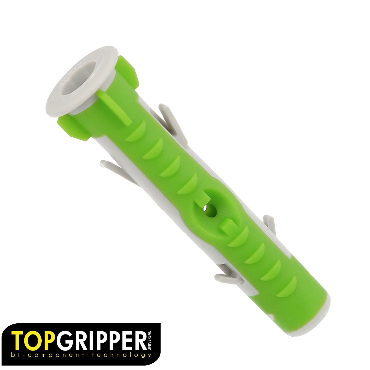 Taco Topgripper Bimaterial  8 mm, (Caja 100 unidades) Taco Anclaje Universal, Taco Hormigon, Taco Pladur, Taco Ladrillo