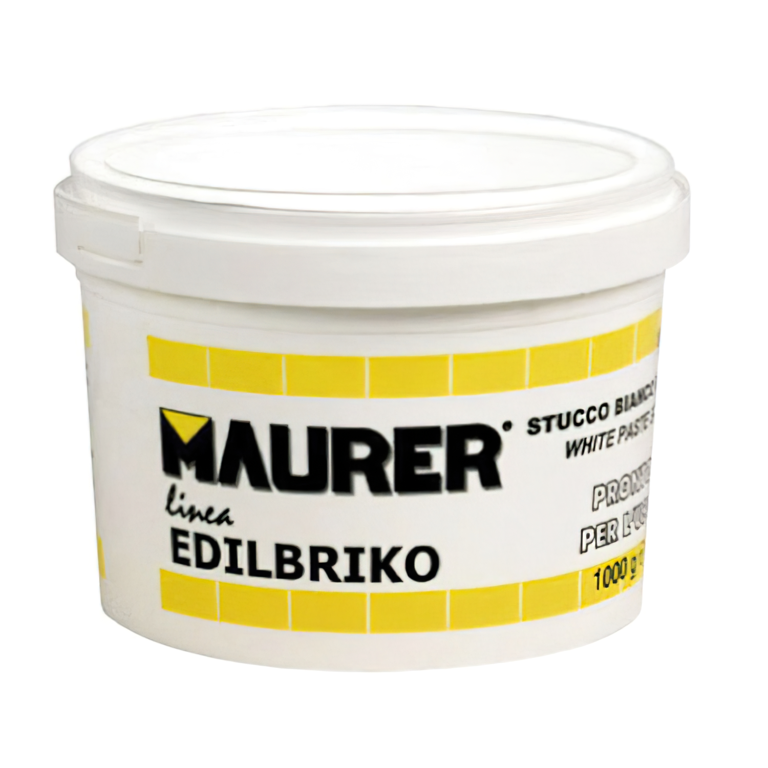 Edil Masilla Plstica Blanca Maurer (Tarrina 0,5 kilos)