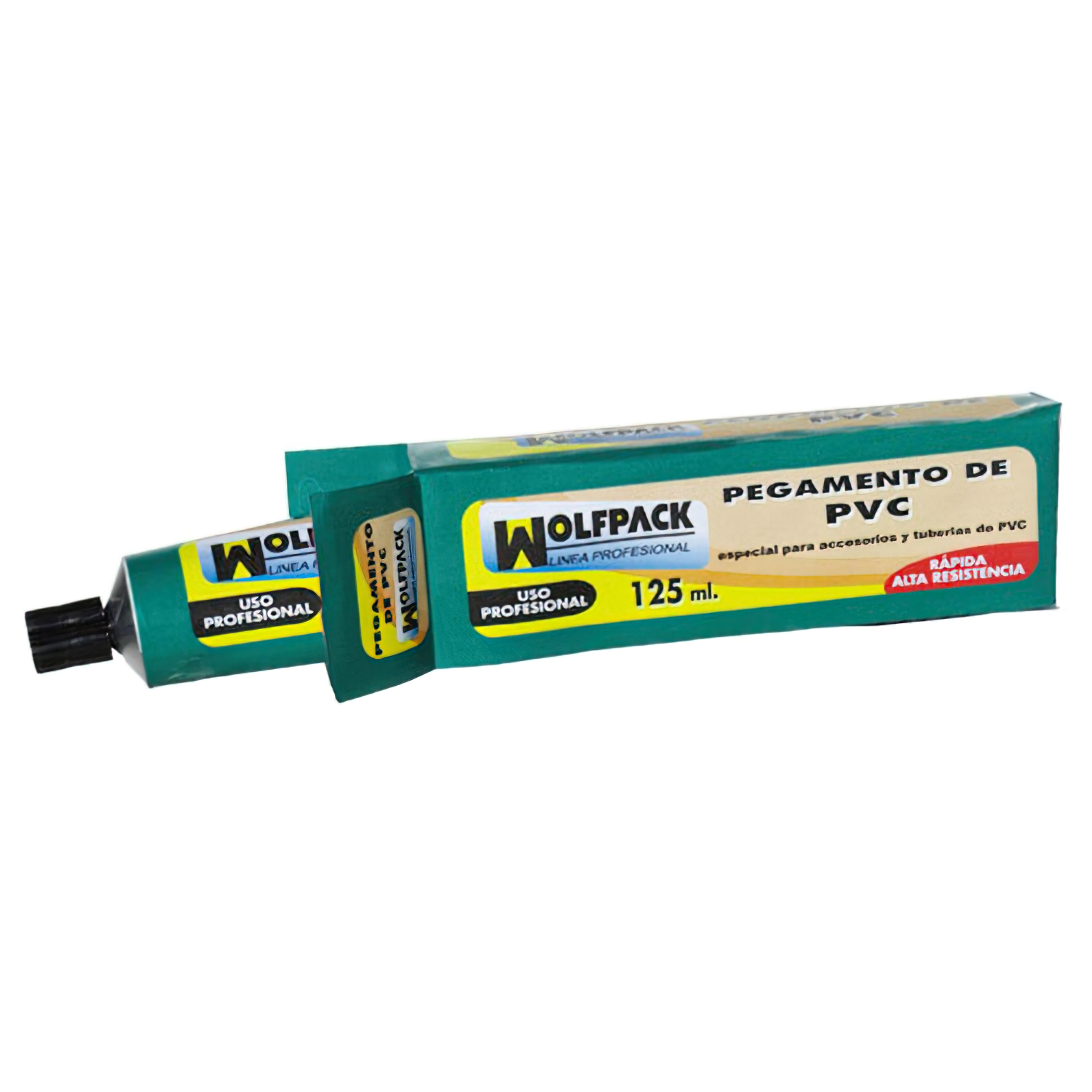 Pegamento PVC  Wolfpack    125 ml,