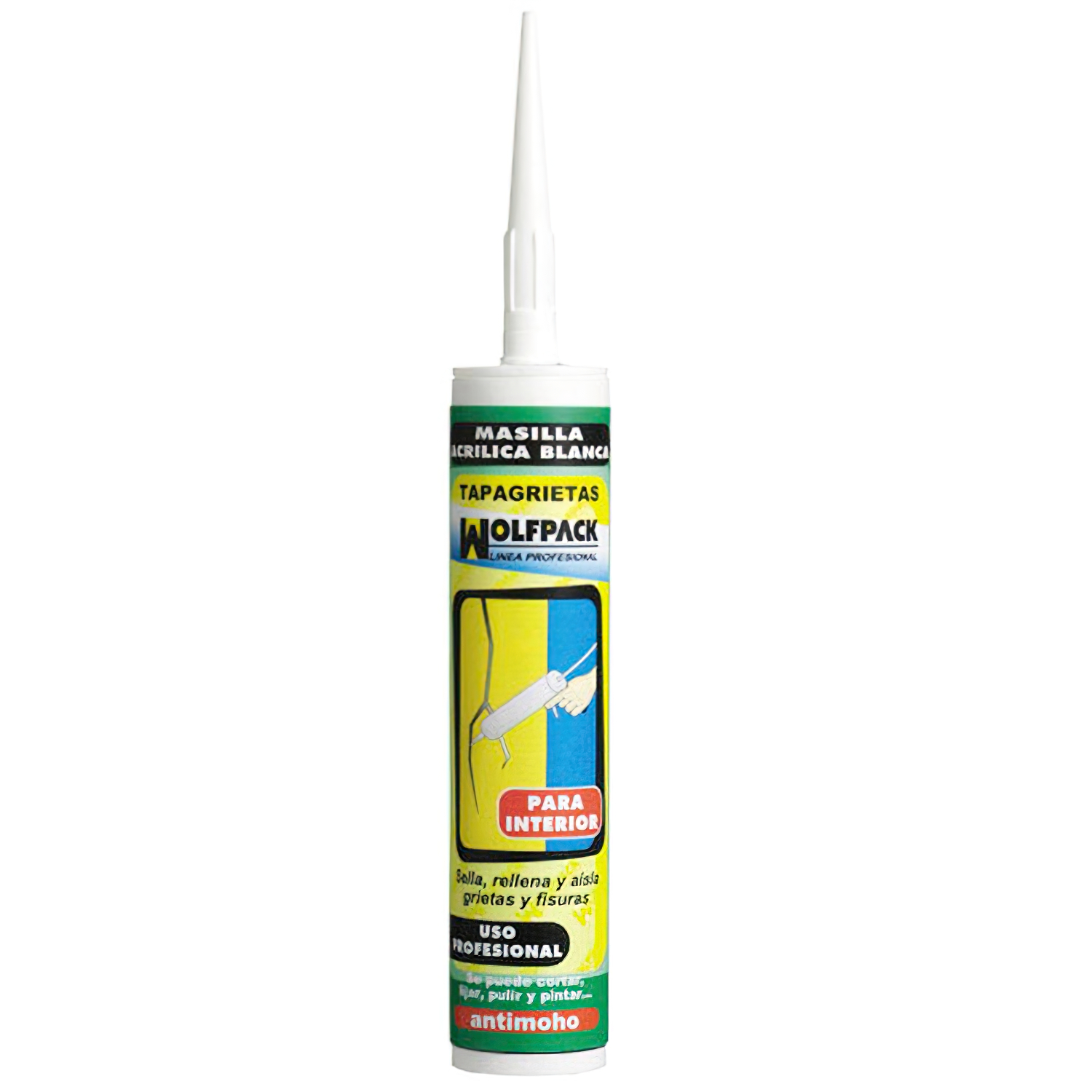 Masilla Acrilica Blanca 280 cm,