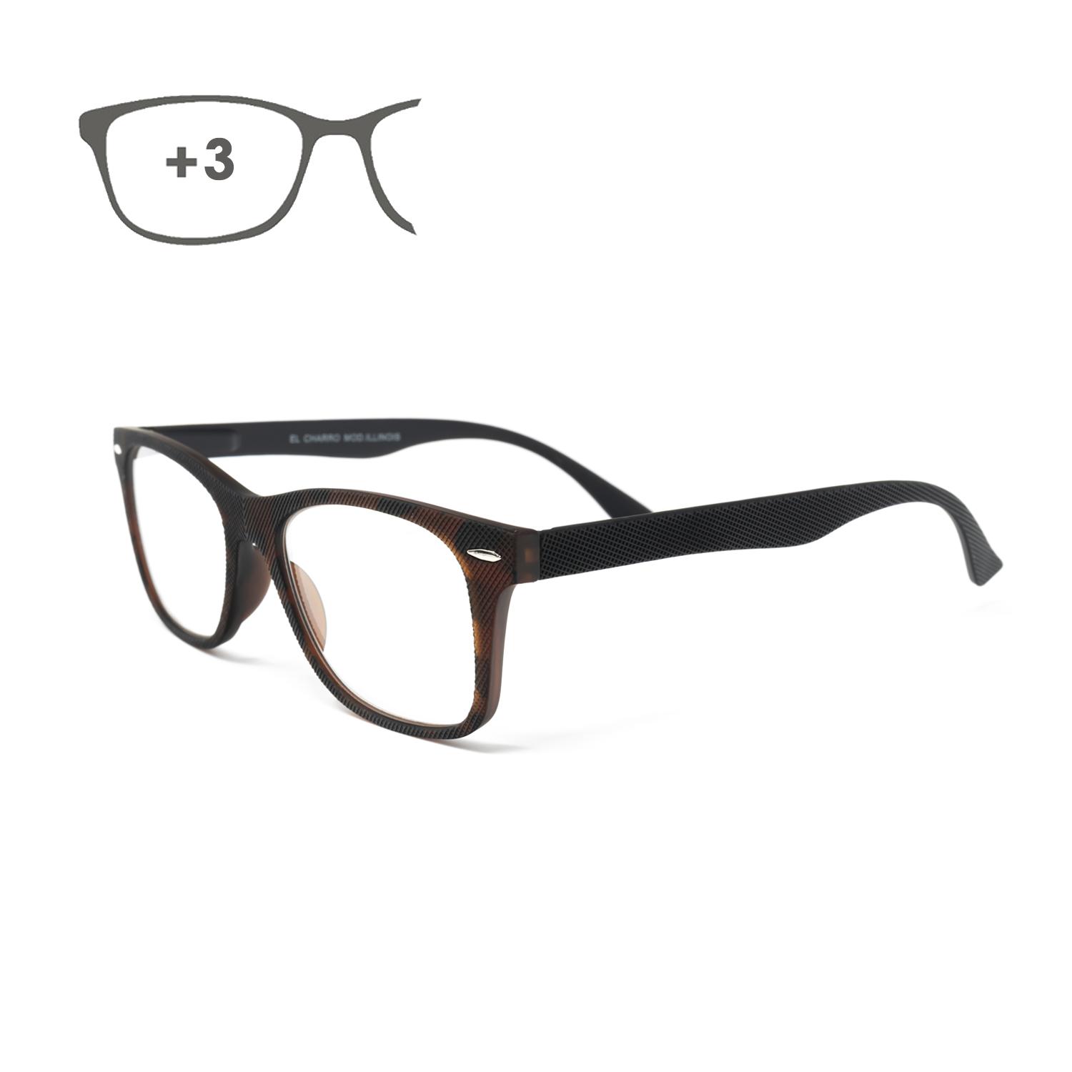 Gafas Lectura Illinois Estampado Carey Aumento +3,0 Gafas De Vista, Gafas De Aumento, Gafas Visin Borrosa