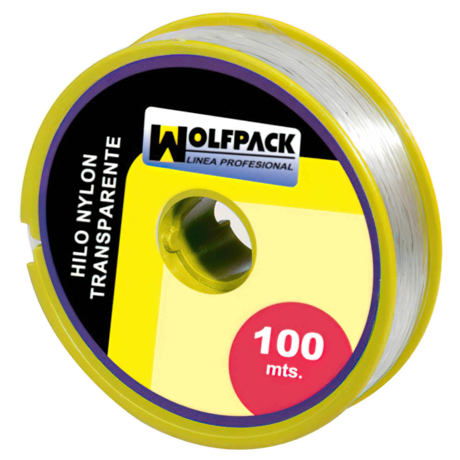 Hilo Nylon Transparente 0,5 mm, Rollo 100 m,