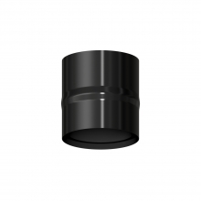 MODULO ANTICONDENSADOS ESTUFA VITRIFICADO NEGRO  150 MM.