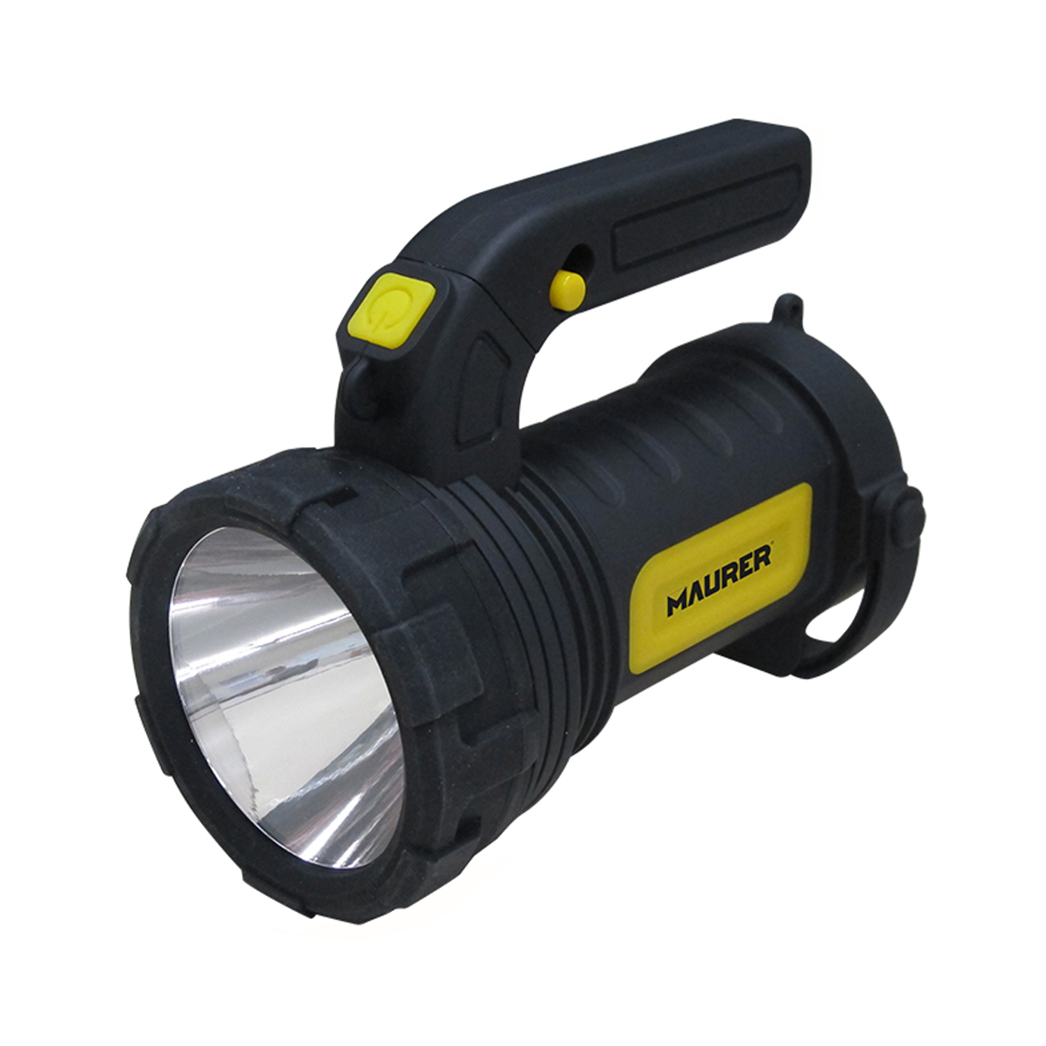 Linterna LED De Mano Multifuncin Con Asa A Pilas (3 AA) 200 Lumenes 3 Posiciones