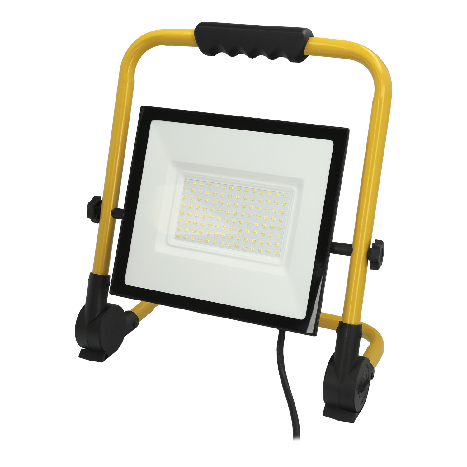 Foco Led Plano 100 Watt / 4000 K / IP 65 / 8000 lmenes, Con Asa De Transporte,