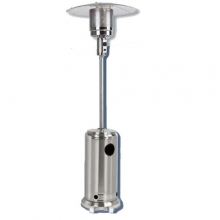 ESTUFA GAS BUTANO/PROPANO EXTERIOR TERRAZA PATIO INOX RUEDAS 197