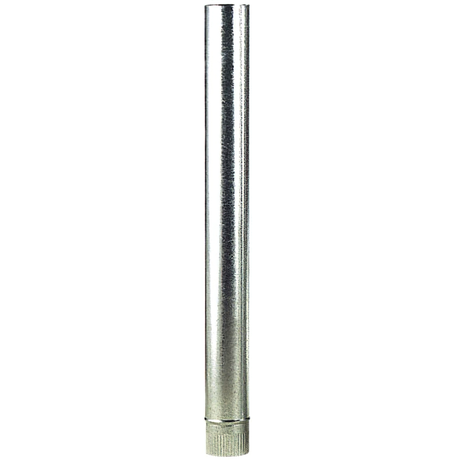 Wolfpack Tubo Estufa Acero Galvanizado  100 mm, Ideal Estufas de Lea, Chimenea, Alta resistencia, Conducto Humos