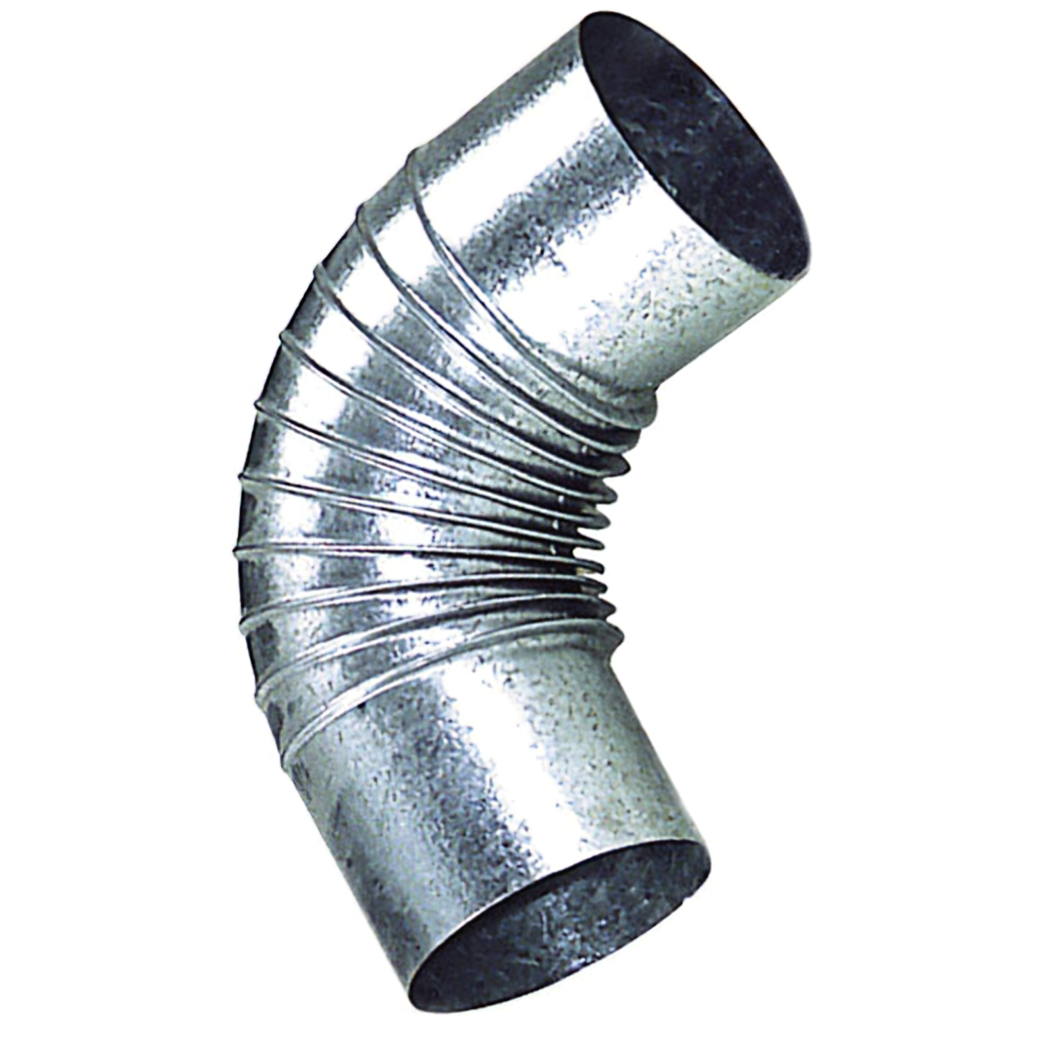 Codo Estufa Galvanizado de 130 mm, 90,