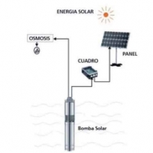 BOMBAS SUMERGIBLES PARA ENERGIA SOLAR BSC-55 120W 24V