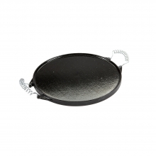 PLANCHA HIERRO FUNDIDO REDONDA ESMALTADA  25 CM.