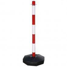 Poste Para Cadena Plastico 90 cm. Con Base