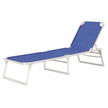 TUMBONA PLAYA ALUMINIO CAMA THERA AZUL