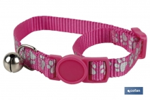 Collar para Gatos con Cascabel | Medidas 1 x 32 cm | Varios colores a elegir