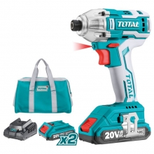 ATORNILLADOR IMPACTO 1/4 BRUSHLESS A BATERA MOD. TIRLI2002 TOTAL