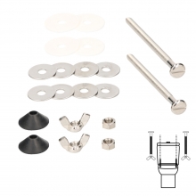 KIT SANITARIO CISTERNA / INODO 6X90 (2 PIEZAS)