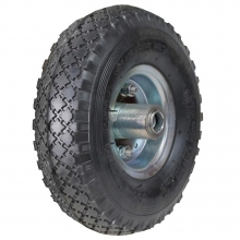 RUEDA CARRETILLA SACOS NEUMTICA LLANTA GALVANIZADA EJE DESCENTRADO  20 MM.