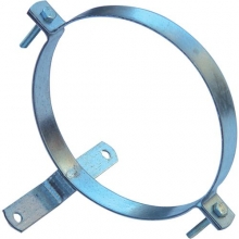 ABRAZADERA PARA TUBO ESTUFA GALVANIZADO CON SOPORTE