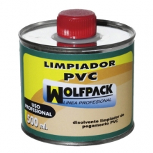LIMPIADOR WOLFPACK TUBERIAS PVC 500 ML.
