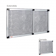 Mosquitera Extensible Marco Aluminio 40 x 50/92 cm.