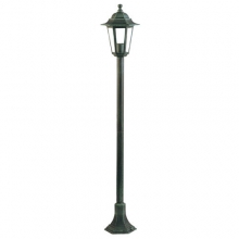 PAPILLON FAROL JARDN HEXAGONAL VERDE CON COLUMNA