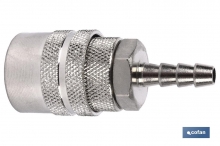 Enchufe rpido con Espiga 6mm (+medidas)