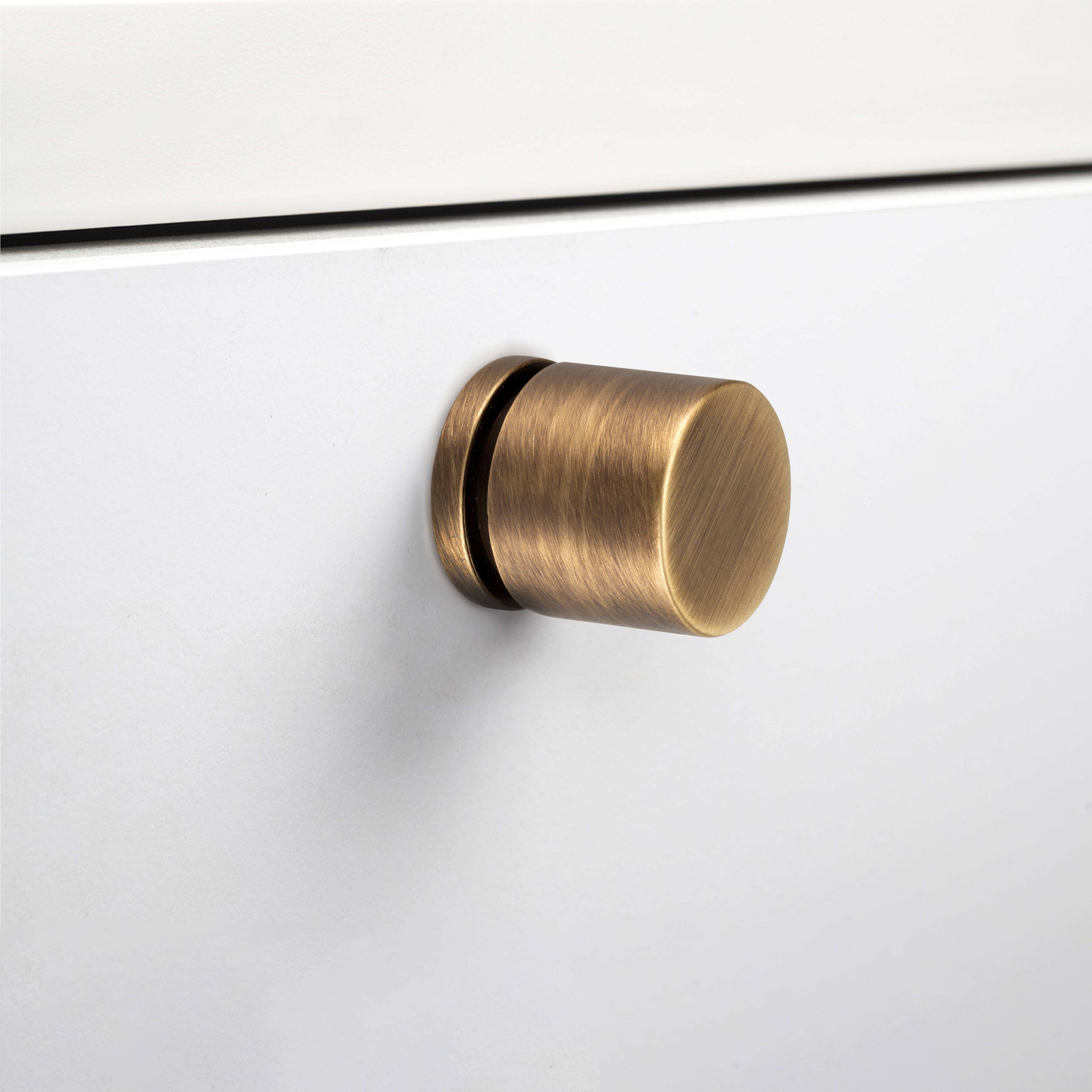 Emuca Pomo para mueble, Zamak, Oro viejo