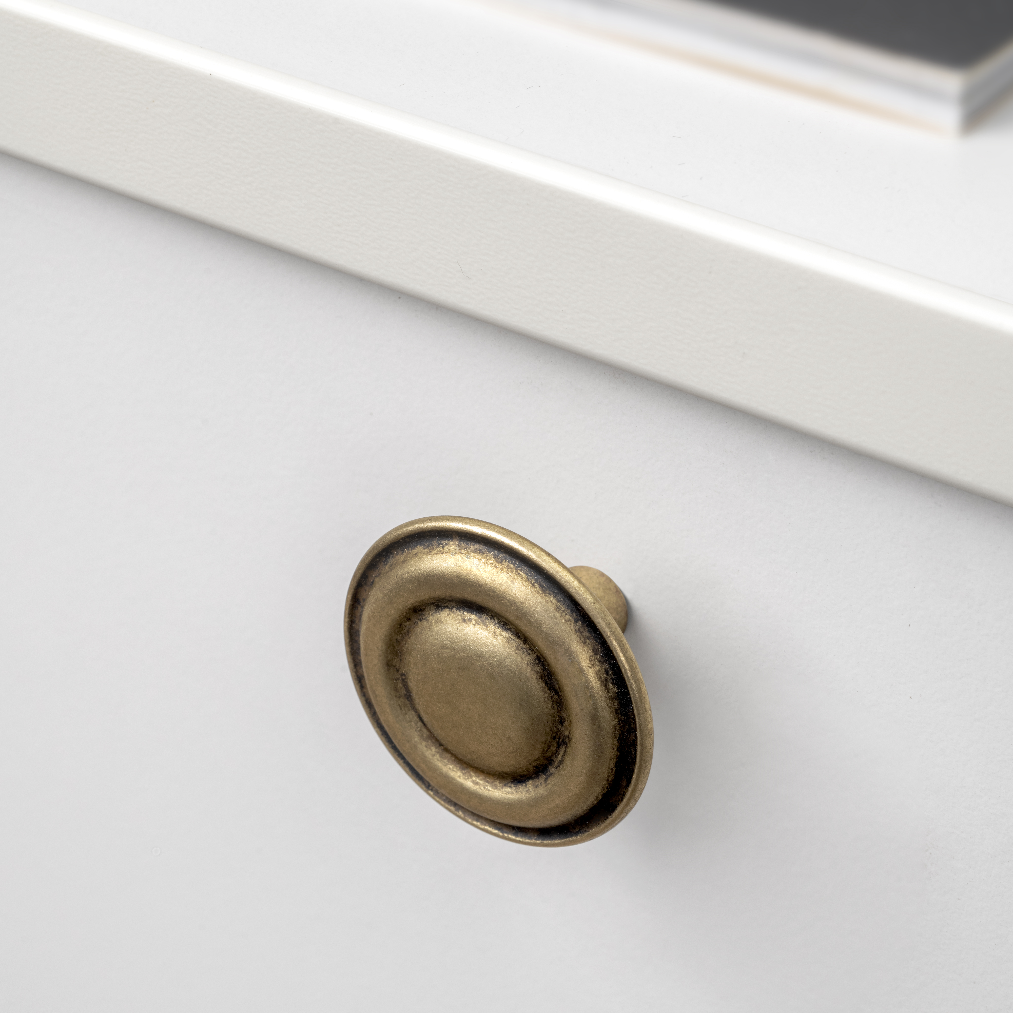 Emuca Pomo para mueble Luanda,  33, Oro viejo, Zamak