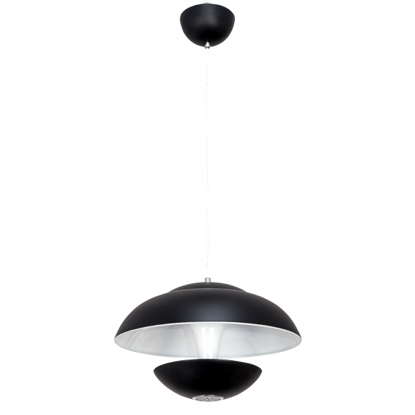 Colgante 51w 6500k Galilei Negro 4080lm 35d