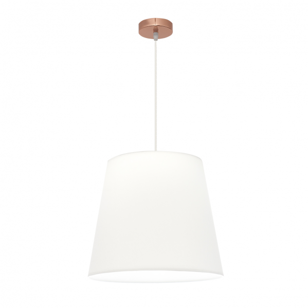 Colgante Maldivas 1xe27 Oro Rosa/blanco Reg.40d