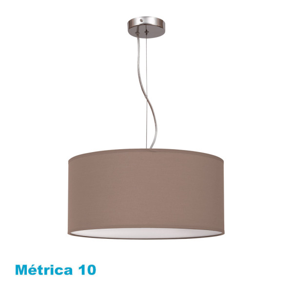 Colgante Nicole Marron Topo 3xe27 (regx50d)