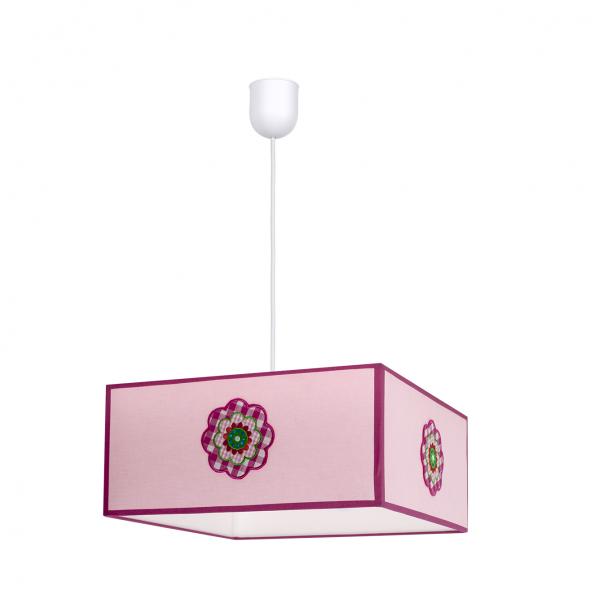 Colgante Petalo 1xe27 Rosa Regx35x35