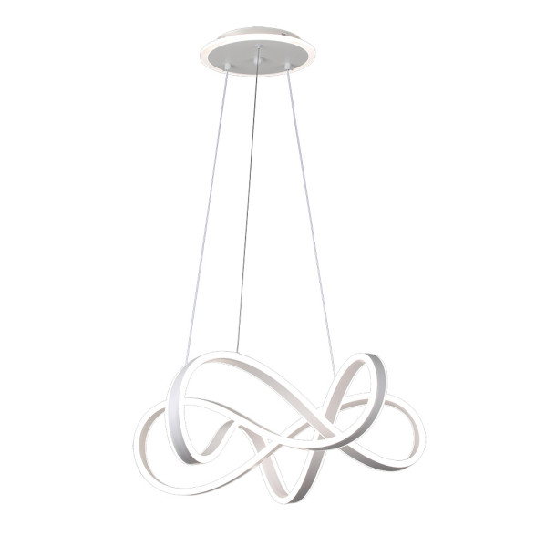 Colgante Way Blanco 257w 3000-4000-6000k 20904lm  Regx55x55cm C/luz Ambiente Remoto Y Reg.intensidad