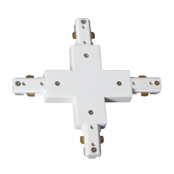 Conector En X Negro 2 Hilos