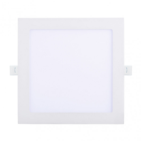 Downlight Basalto 24w 6500k Blanco Cuadrado  2040lm 2,5x22,5x22,5 Cm Corte 20,5x20,5 Cm
