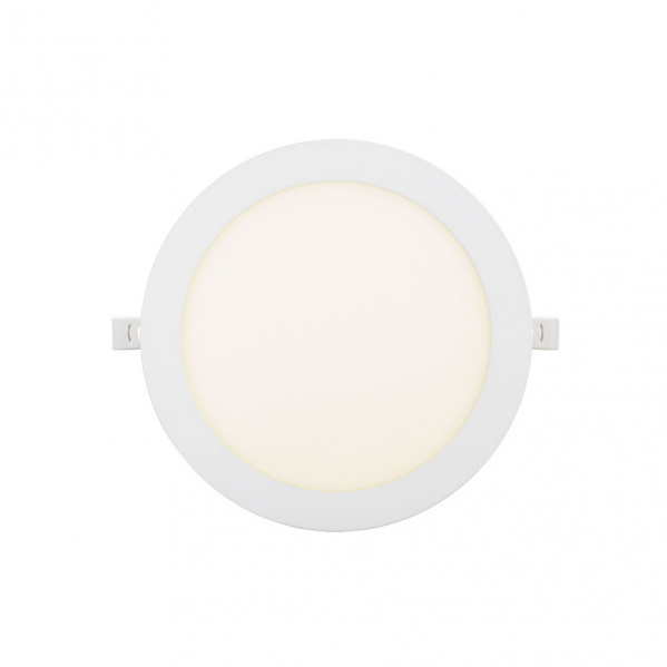 Downlight Obsidiana 18w 4000k Blanco Redondo  1530lm 2,5x22,5x22,5 Cm Corte 20,5 Cm
