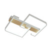 Plafon Frondella 76w 3000-4000-6500k Blanco/haya 8360 Lm C/remoto,memoria Y Reg.intensidad 6x45x38cm