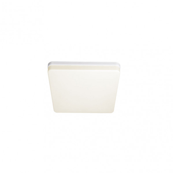 Plafon Futuro 18w 4000k Blanco Cuadrado 1620lm  3,7x15x15 Cm Sistema De Encaje Rapido