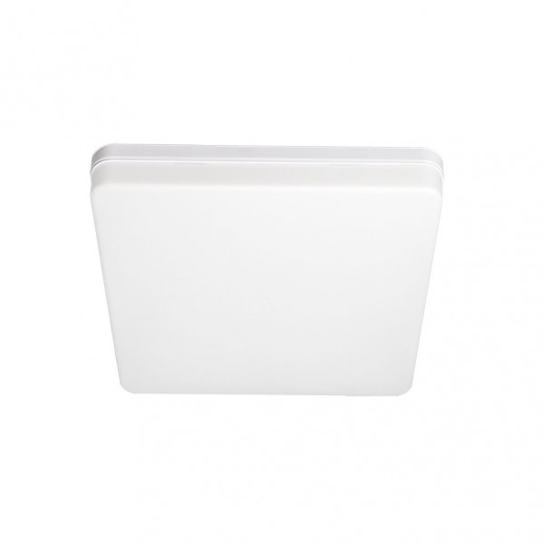 Plafon Futuro 36w 6500k Blanco Cuadrado 3240lm  3,7x23x23 Cm  Sistema De Encaje Rapido