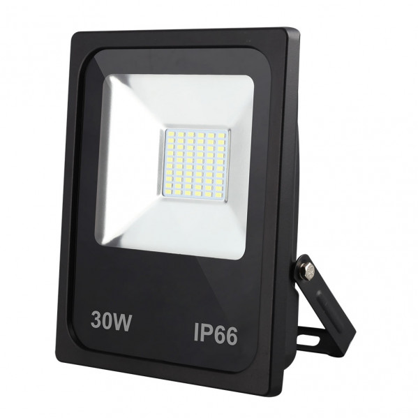 Proyector Led Smd Dacita 30w 6500k Negro 2700lm   120 Ip66 23x19,5x5 Cm