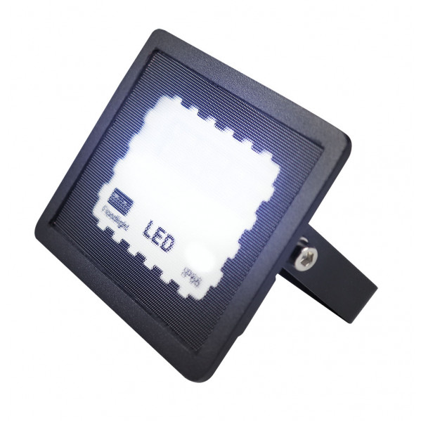 Proyector Zircon 10w 6500k Negro 1000lm 10x8x2,3 Cm Ip65