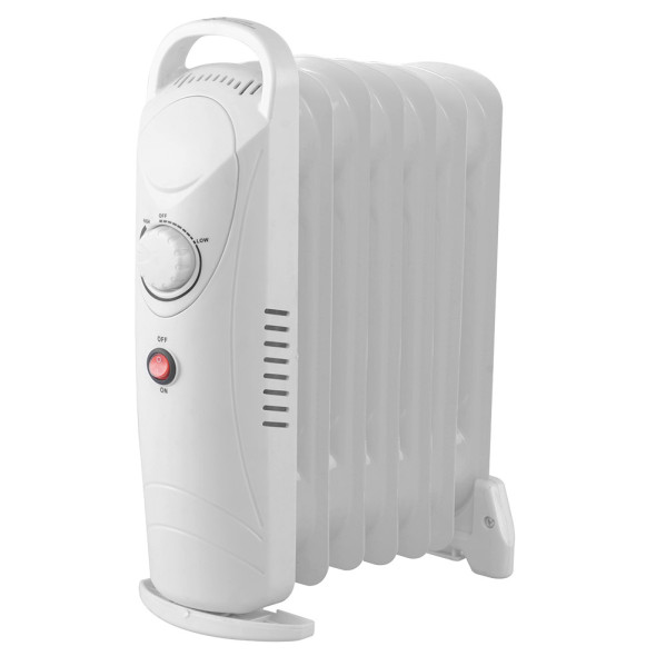 Radiador Aceite Confort 700w 7element Termostato Reg Protec.sobrecalent. Luz Indicadora Asa 37x27,5x14 Cm
