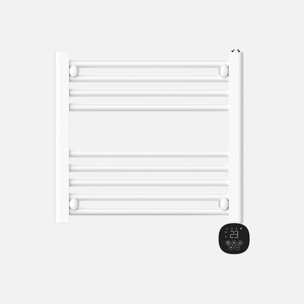 Toallero Electrico Scuti Blanco 300w 3modos Display  Tactil Anti-hielo Temporizador 54x52x9cm